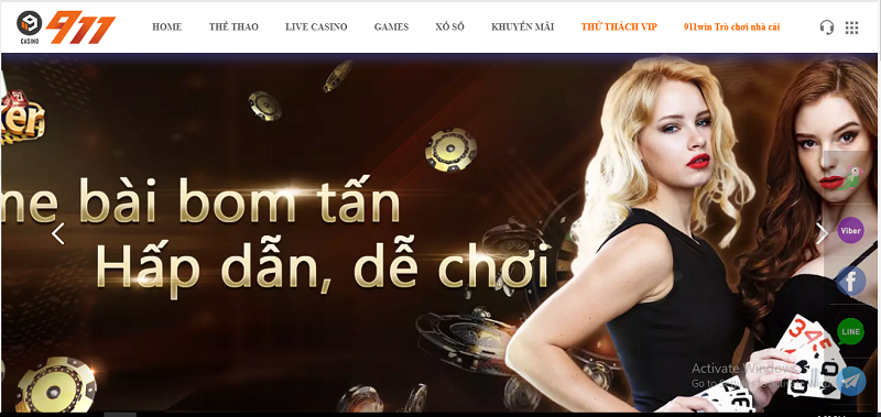 Đánh giá 911 - Thương hiệu casino uy tín châu Á